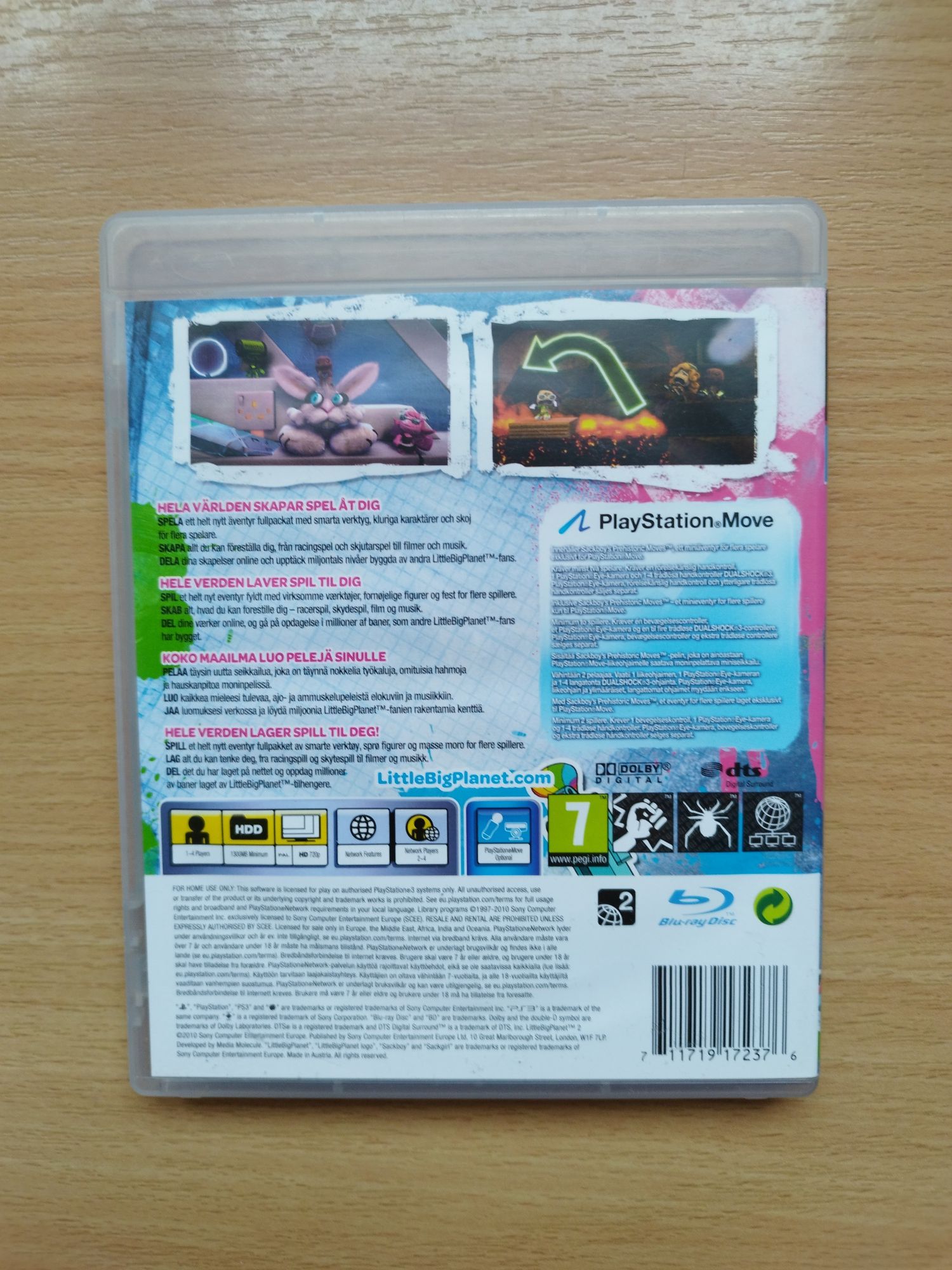Little big planet 2 ps3,pl, stan bardzo dobry, wysyłka olx