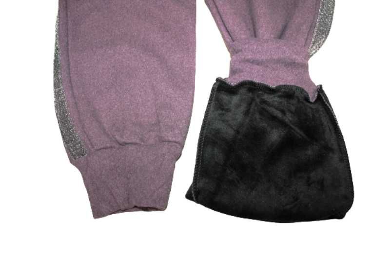 Prążkowane spodnie dresowe damskie rozmiary od L do 6XL
