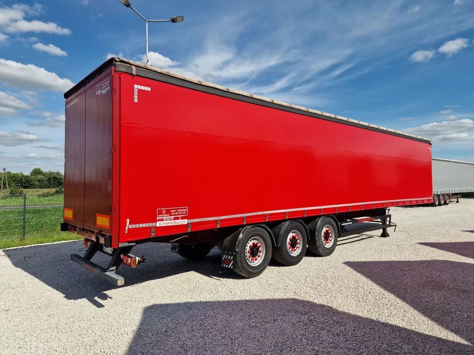 Schwarzmuller Naczepa FIRANKA MULDA - BPW - NOWE PLANDEKI - ŁADNA RAMA