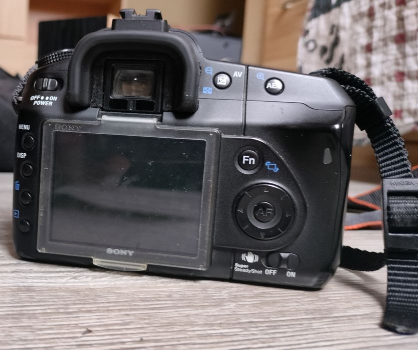 Aparat Sony a200 z obiektywem Minolta af 35-70
