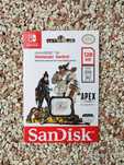 Karta microSDXC do Nintendo Switch. 128GB. Oryginalna SanDisk. Nowa.