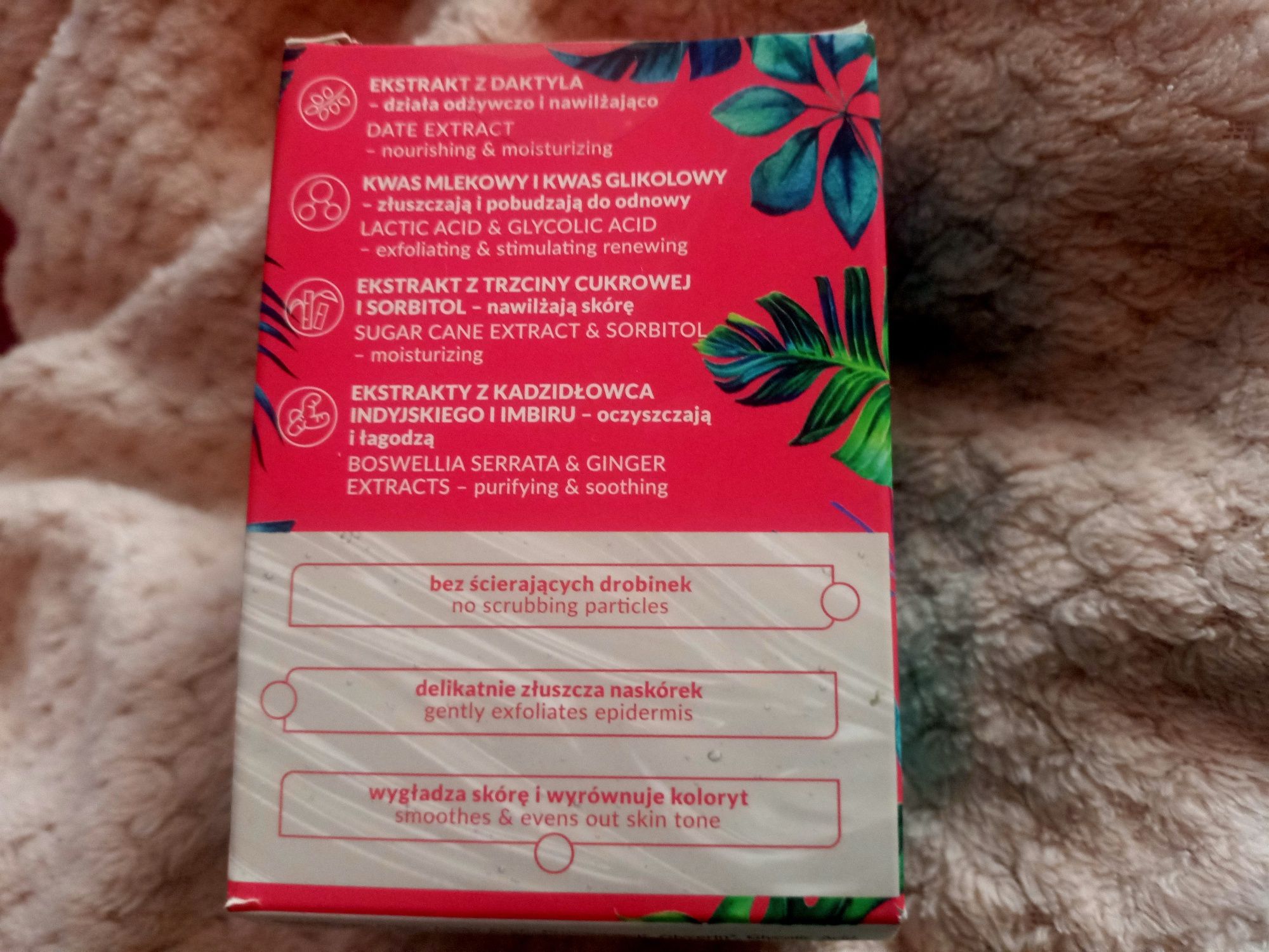 Orientana Hello Daktyl peeling kwasowy do twarzy
