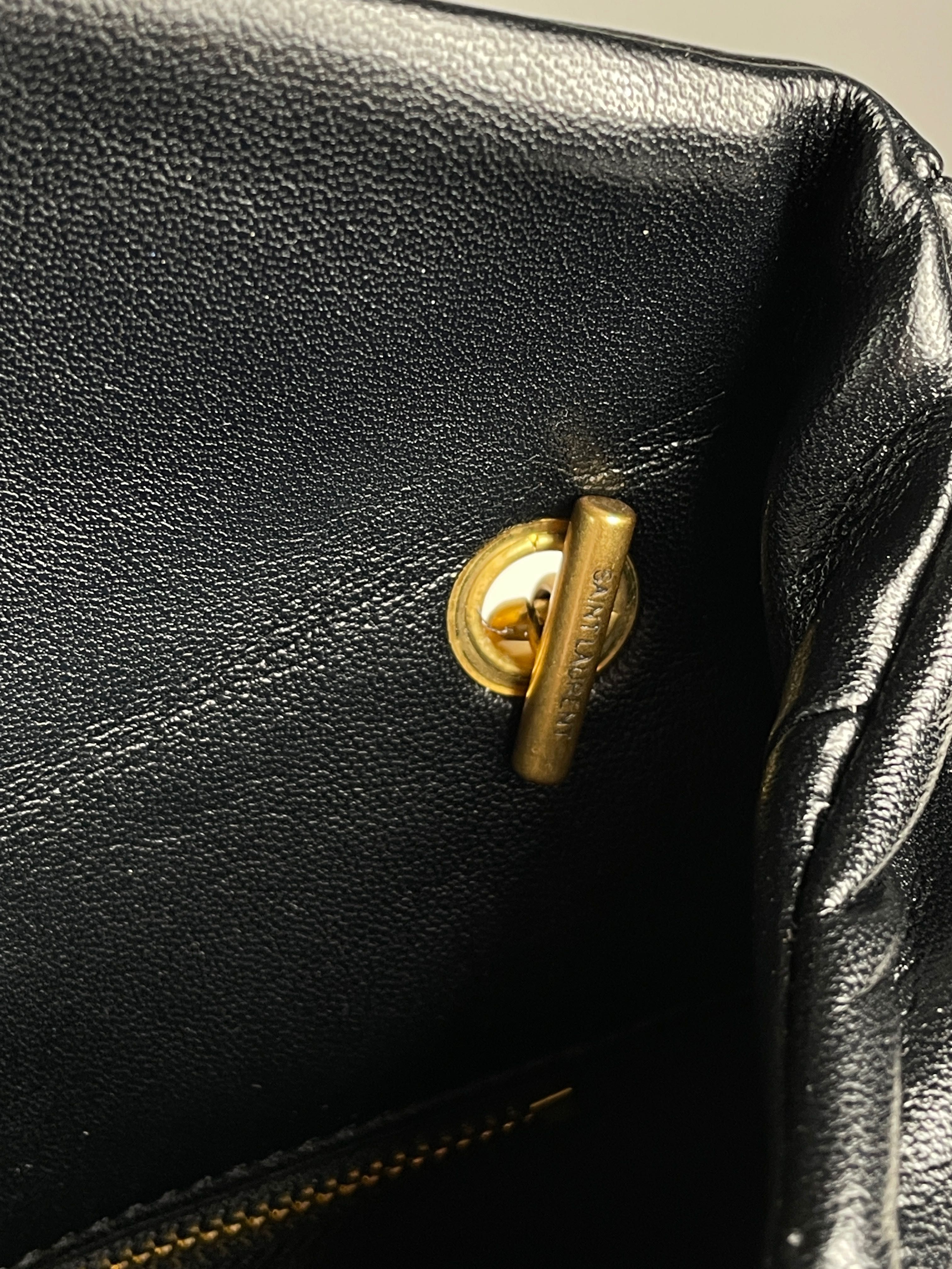 Torebka Saint Laurent puffer small nappa