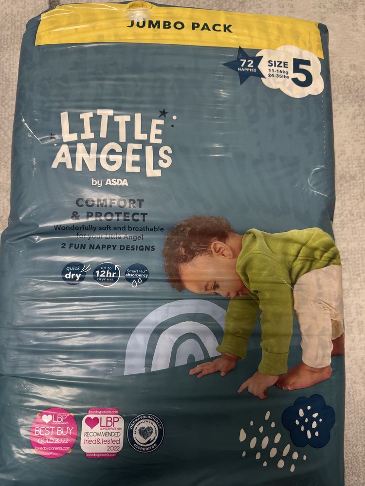 Памперси підгузники ASDA Little angels