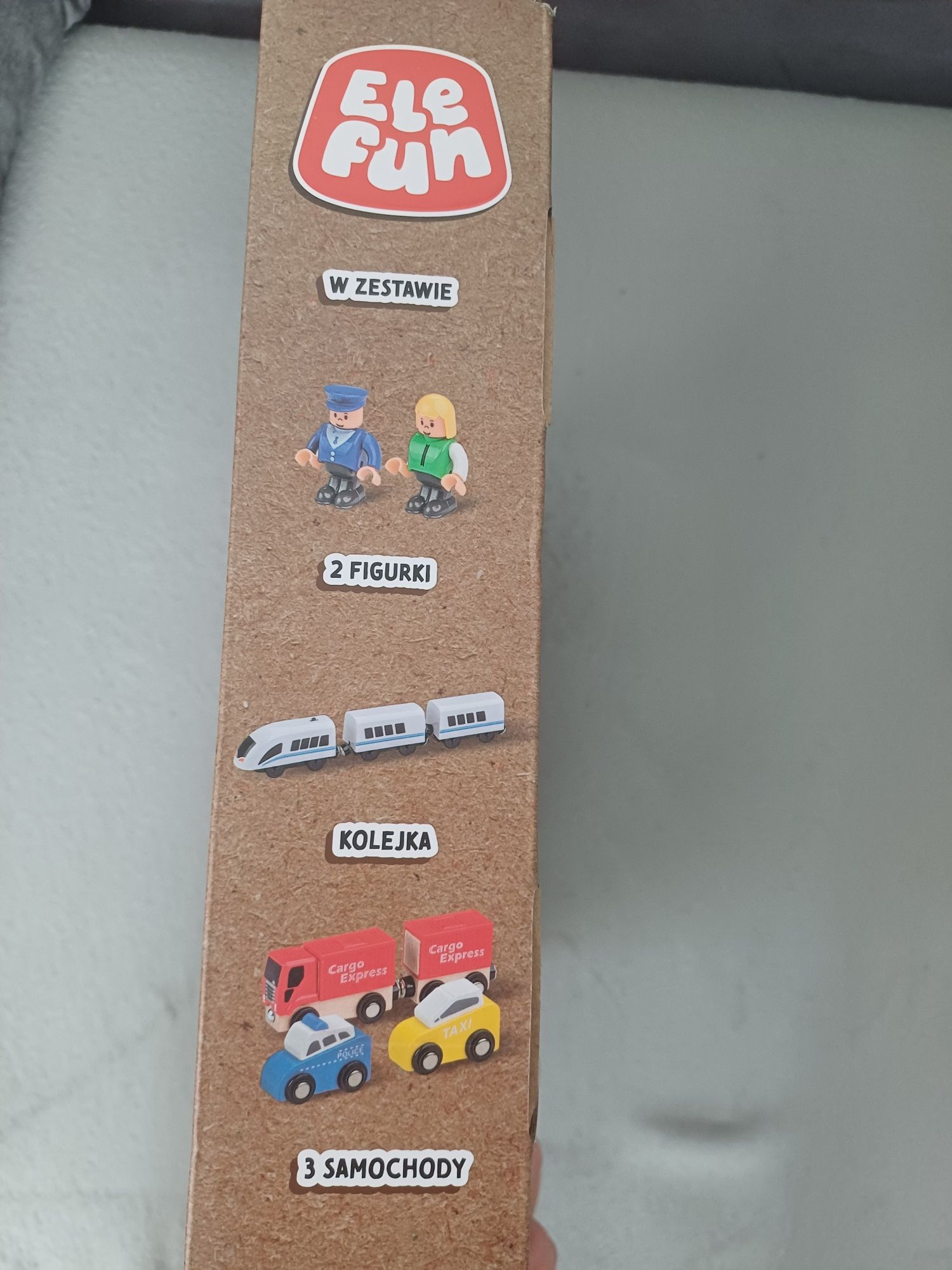Elefun interaktywna kolejka pociąg,lokomotywa