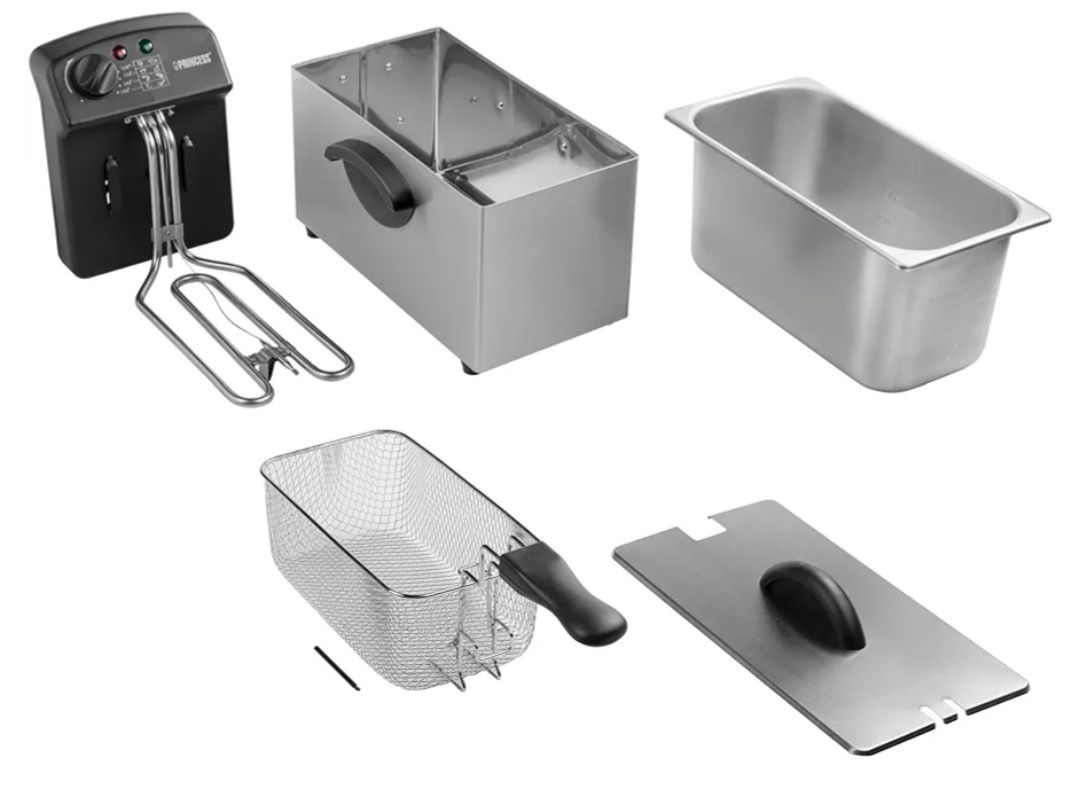 Frytkownica tradycyjna Bestron AF357B 2000 W 3,0L,miska nierdzewna