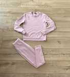 Komplet Dresowy Dresy Wassyl XS/S Różowy Bluza + Spodnie dresowe