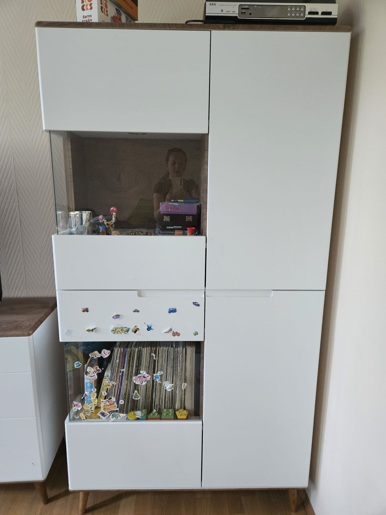 Szafka pod tv, witryna