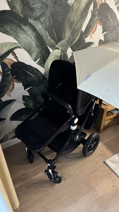 Wózek Bugaboo Cameleon 3 black 2w1+new czarna budka+full akcesoria