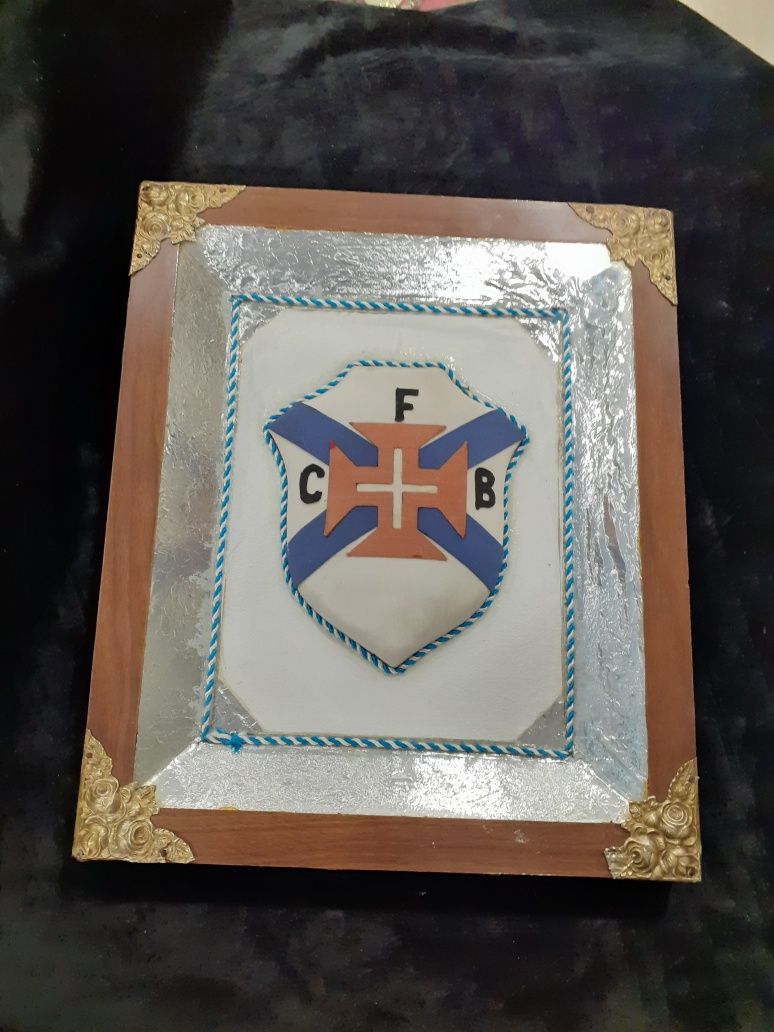 Os Belenenses emblema moldurado antigo futebol