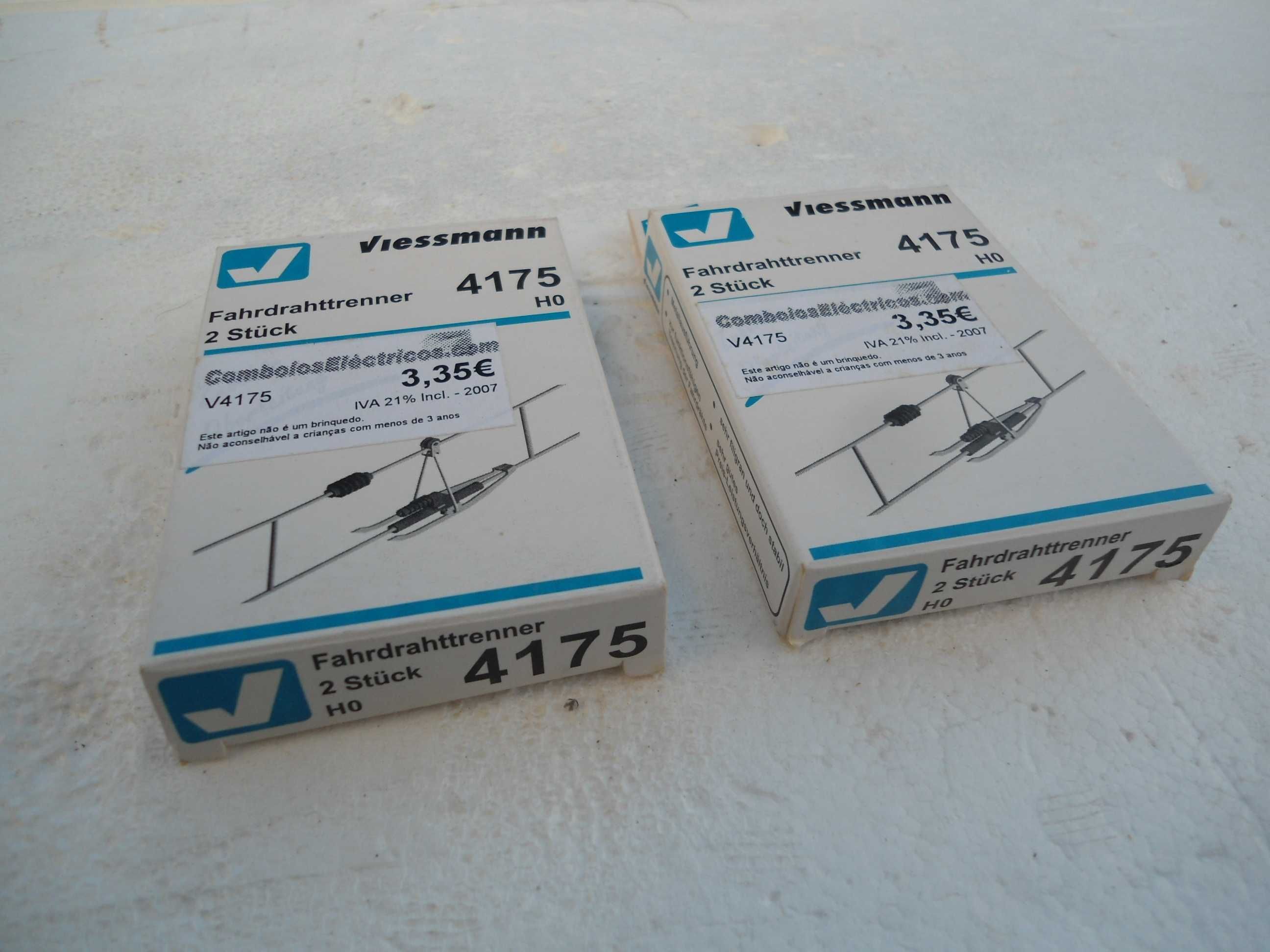 1:87 Viessmann 2 unid Seccionamento de catenária