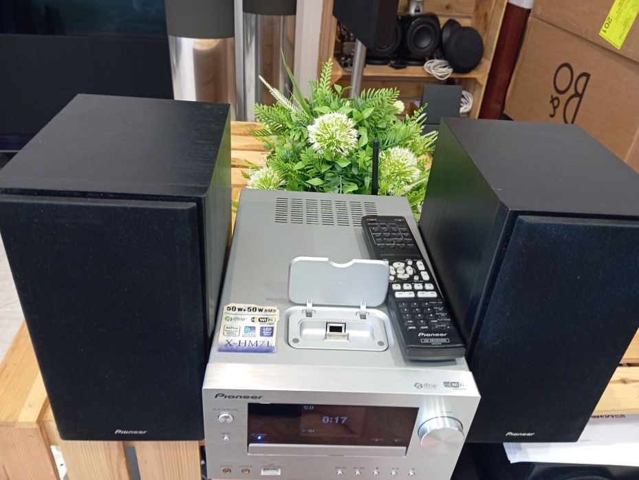 Pioneer X-HM71 + głośniki S-HM71 + pilot AXD7676
