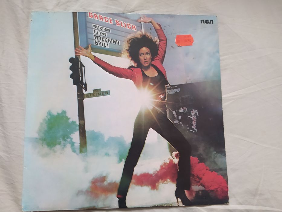 Grace Slick – Welcome To The Wrecking Ball! Vinyl 1981 Press Germany