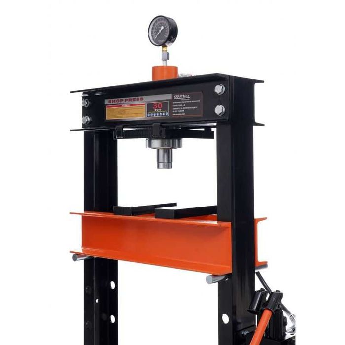 KRAFT&DELE Prasa Hydrauliczna Stal Konstrukcyjna 30t 0-1020mm KD317