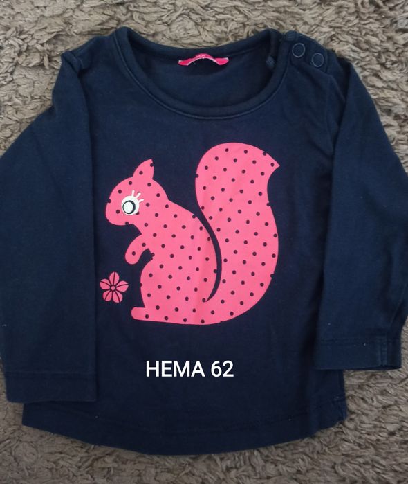 Koszulki niemowlęce r. 62 i 68