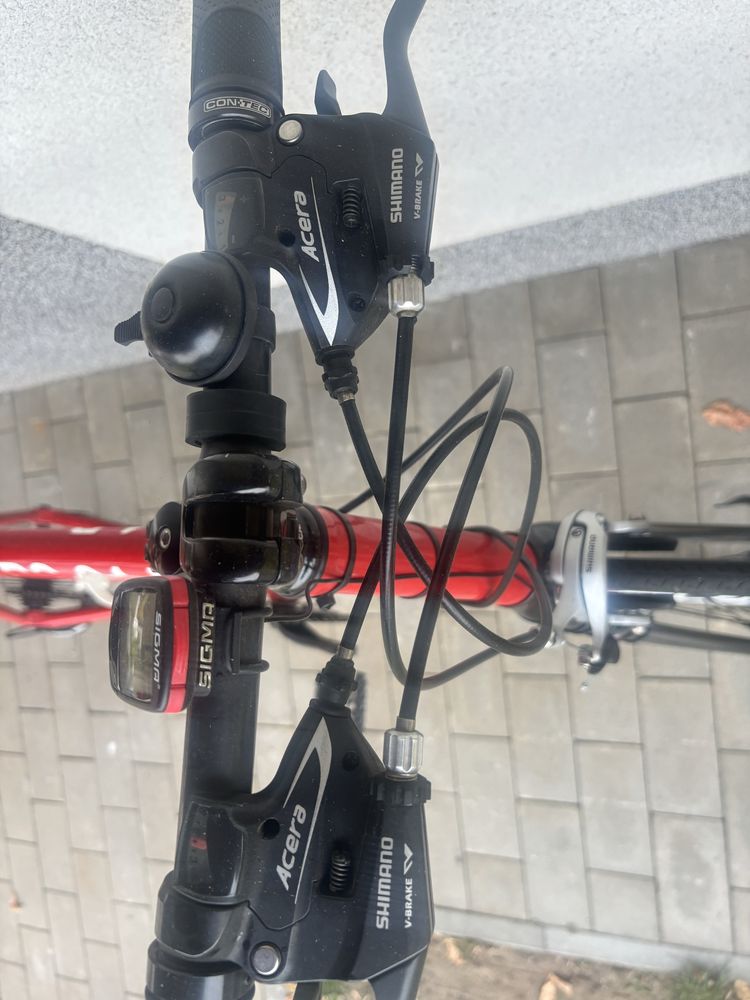 Rower szosowy, osprzęt shimano