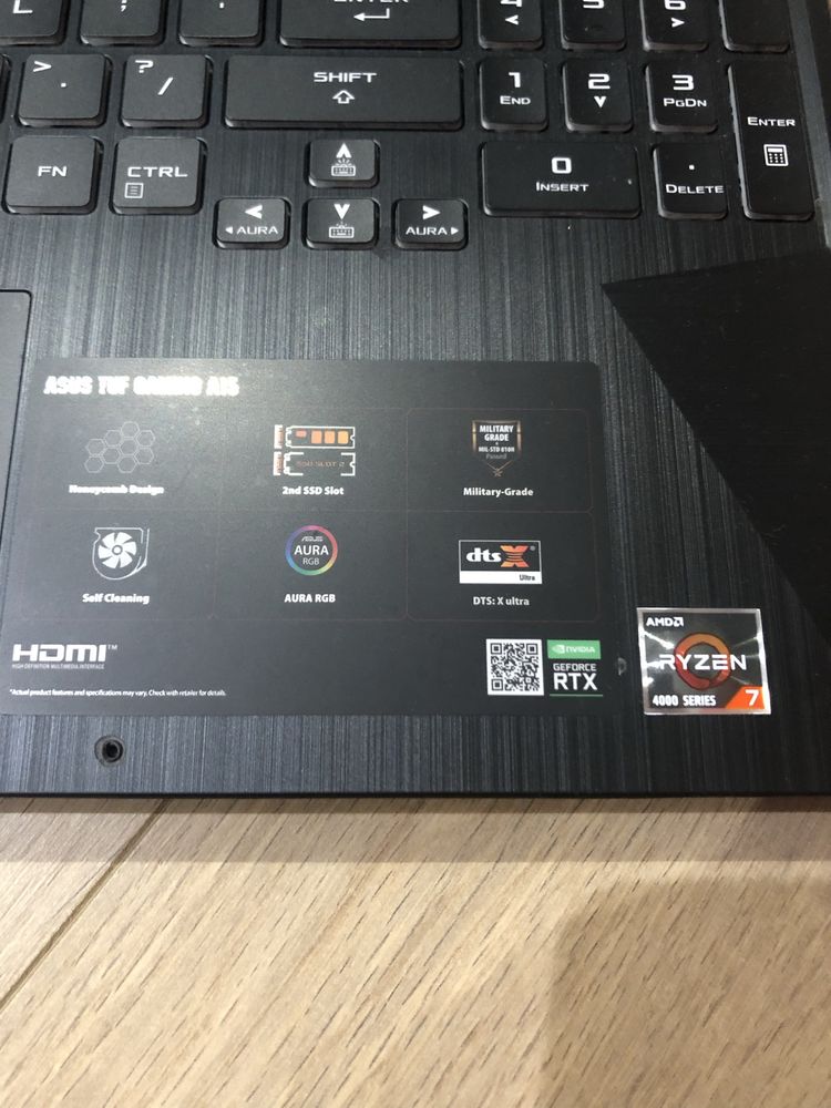 Laptop ASUS Tuf Gaming A15 FA506 IV