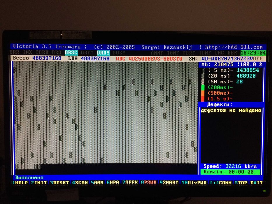 жорсткий диск 250Gb WD Sata HDD з ноутбука Відмінний стан Без дефектів