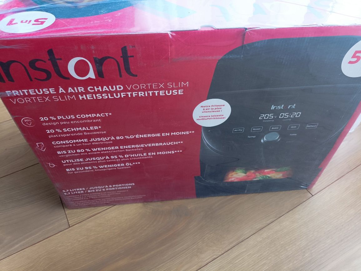 Nowa frytkownica Instant Vortex Slim-5,7 l