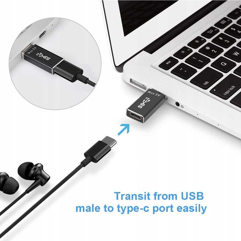 [2pak] Adapter Przejsciowka USB NA USB-C Aceyoon