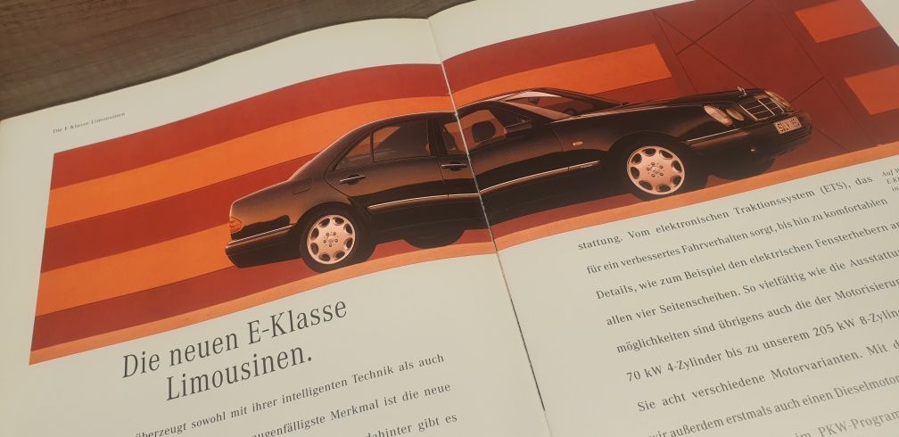 Mercedes Benz Program 1995 C, E, S, E T-Modelle, Coupe, Cabrio, SL, G