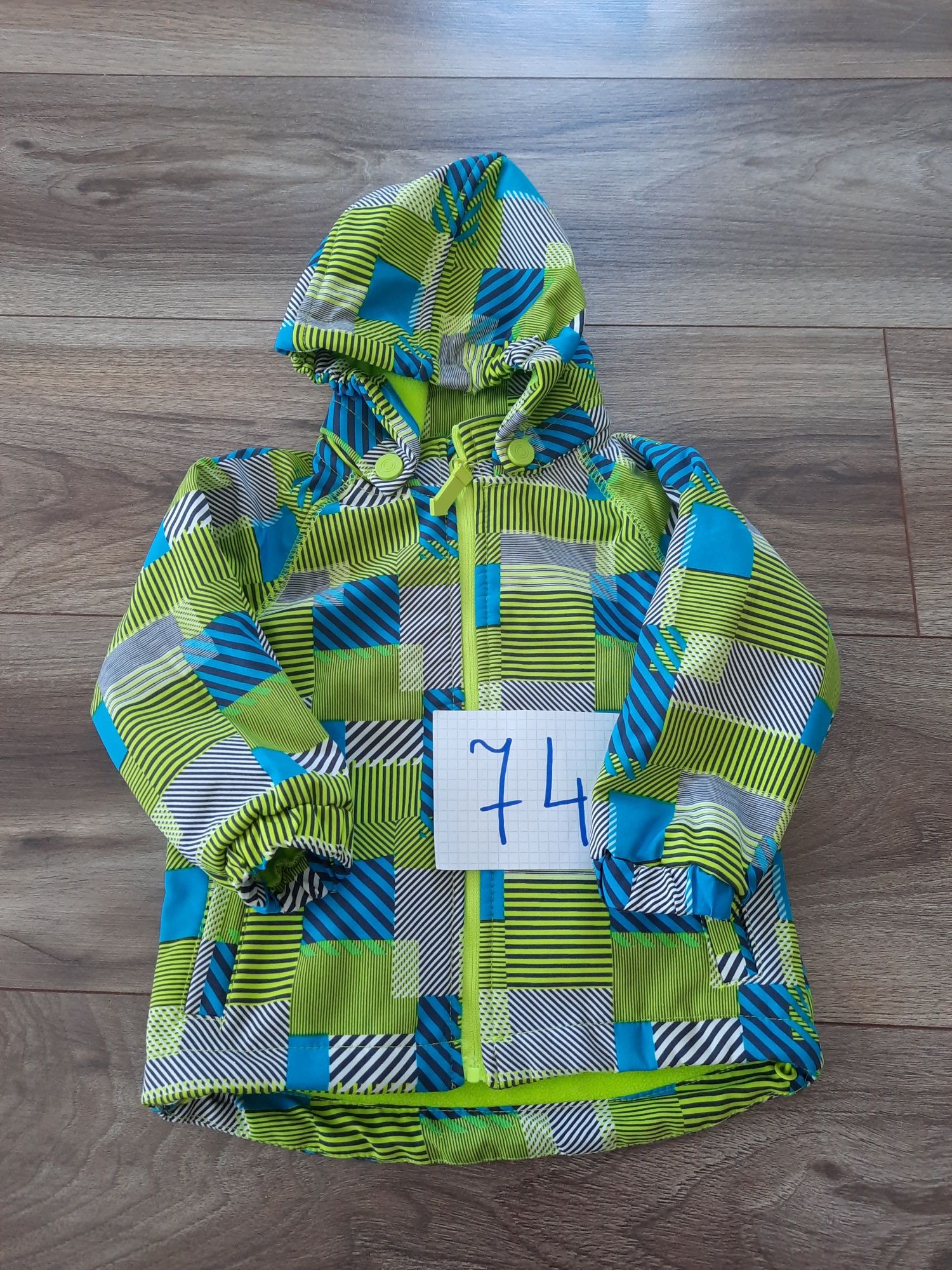 Kurtka przeciwdeszczowa, softshell rozm 74 cool club