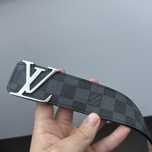 Srebrna klamra Pasek Louis Vuitton LV Belt męski do spodni akcesoria