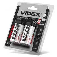 Акумулятори Videx HR20/D 7500mAh double blister/2шт 24476
