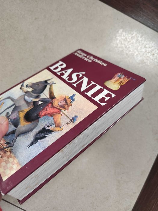 Baśnie Hans Christian Andersen Wielka książka 470 stron 52 baśni