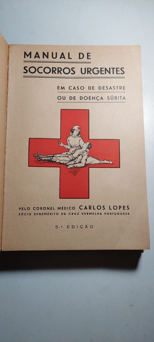 Manual de Socorros Urgentes - Carlos Lopes (5ª edição)