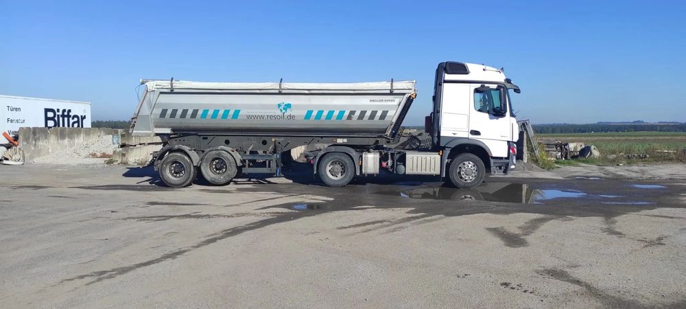 Meiller MHKS44/2  Naczepa wywrotka wanna mulda 2 osie Meiller rok 2020