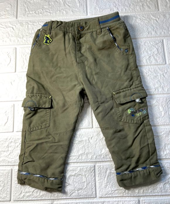 Курточка зимова, парка на овчині, зима. На хлопчика 9-18 м