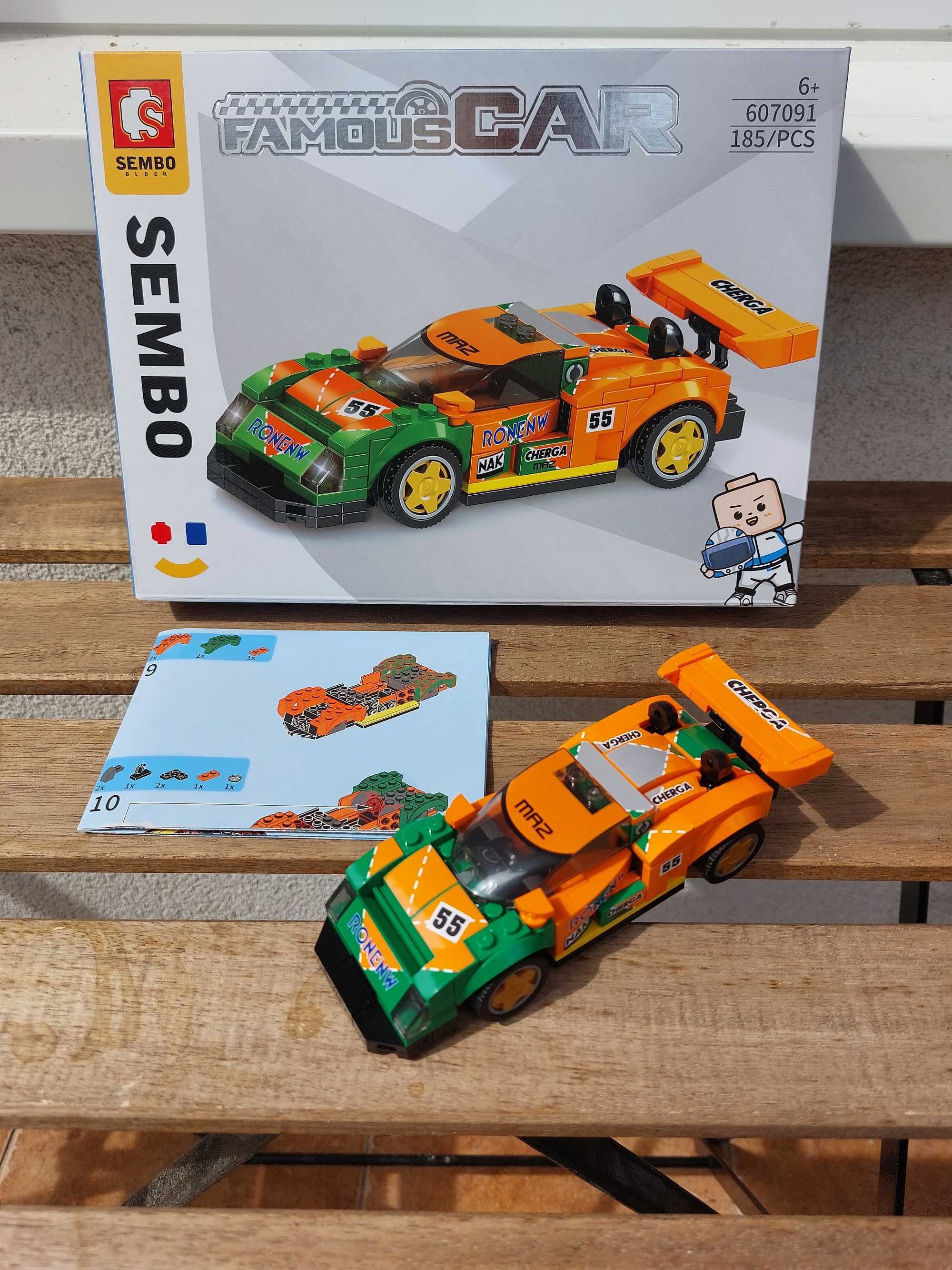 Jak lego mazda 787b klocki  uzupełnienie speed champions