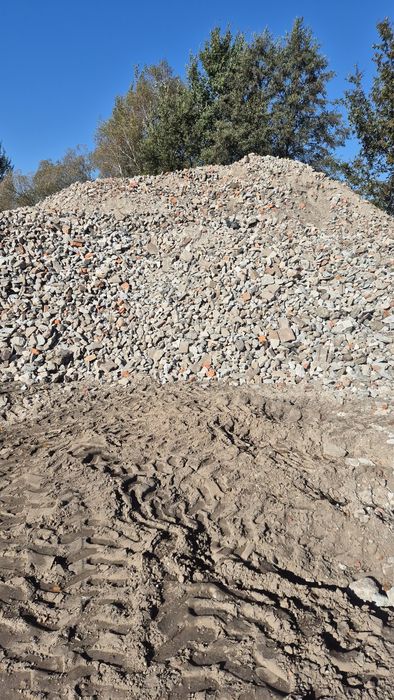 Gruz betonowy mielony kruszywo