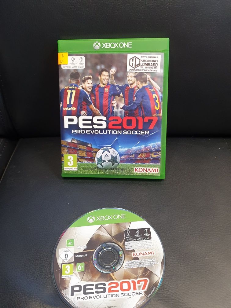 Gra gry xbox one series x PES 2017 Pro Evolution Soccer