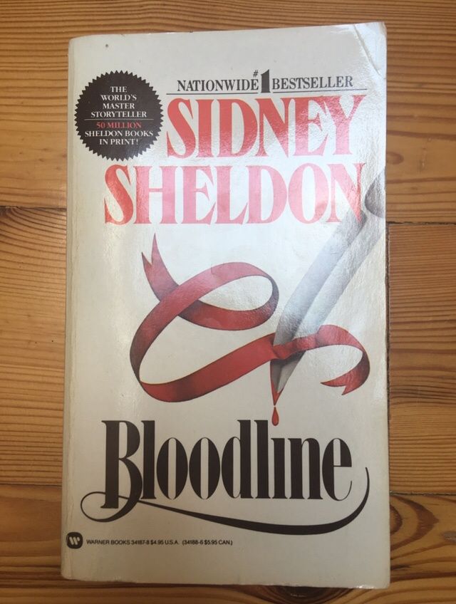 Sidney Sheldon “Bloodline” książka po angielsku thriller