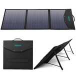 Choetech ładowarka solarna USB składana 120W DC, USB C, 2 x USB czarna