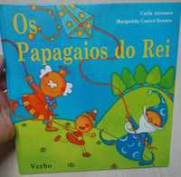 Livro Infantil "Os Papagaios do Rei"