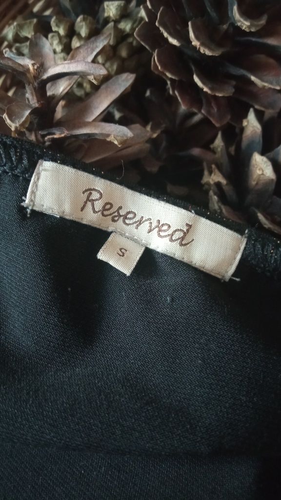 Reserved bluzka/koszulka elegancka ramiączka s/m