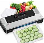 Bonsenkitchen zgrzewarka próżniowa do żywności + worki, 125W