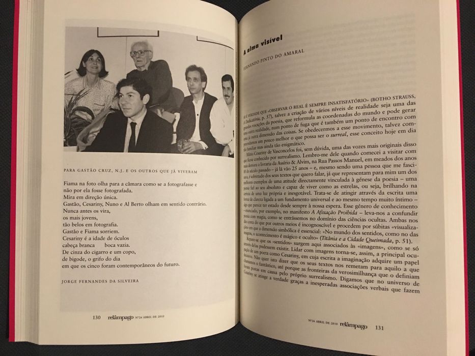 Relâmpago. Mário Cesariny