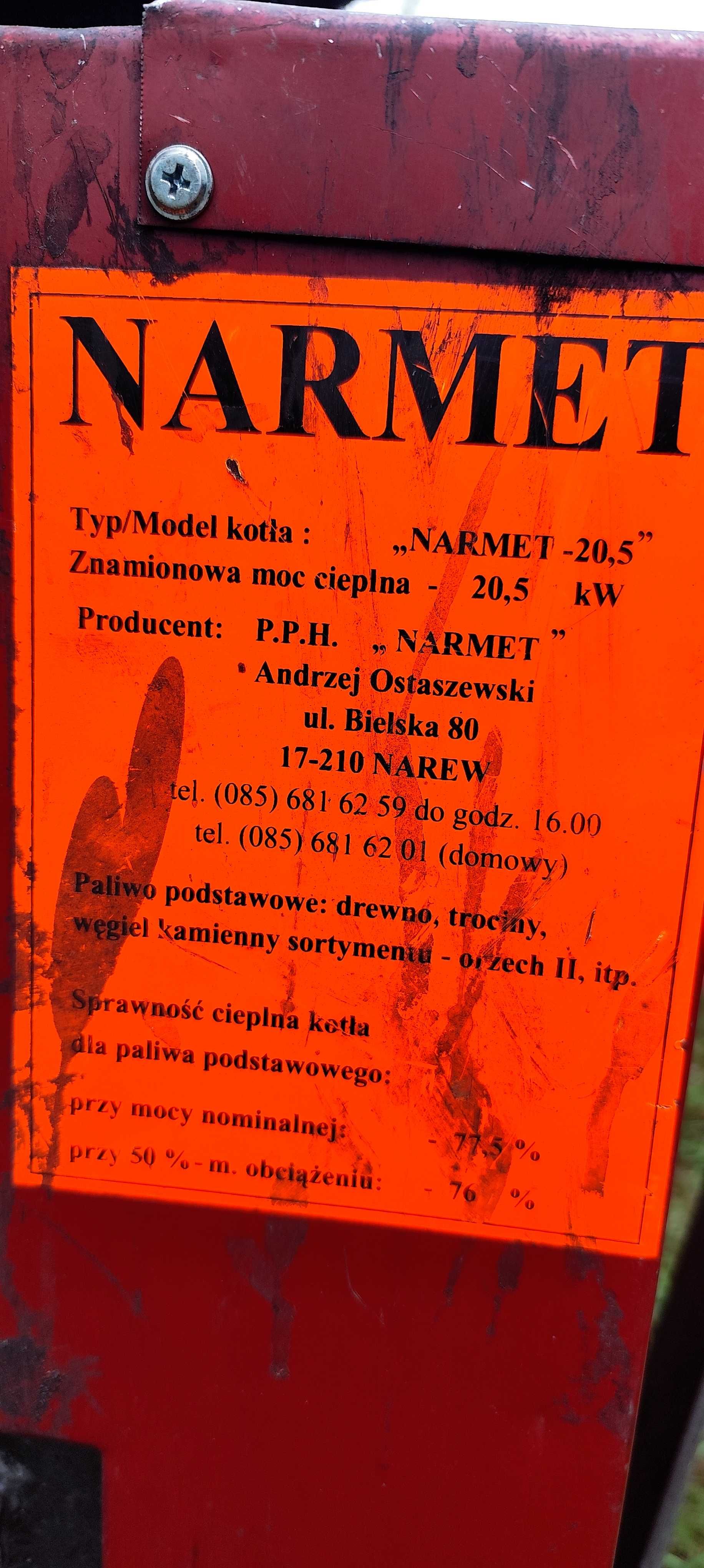 Piec Narmet 20.5 KW  kopciuch