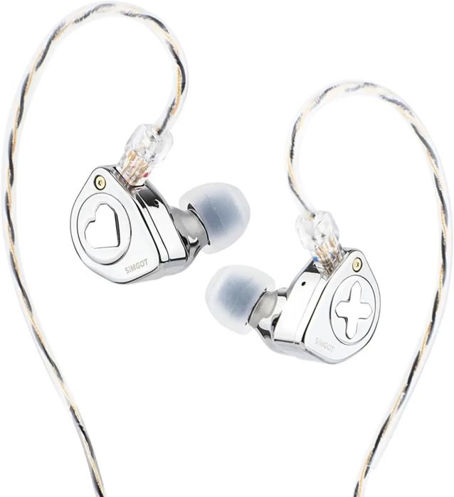 Навушники Simgot EW300 (1DD+1PLA+1PZT) - трибридна аудіофільська пара