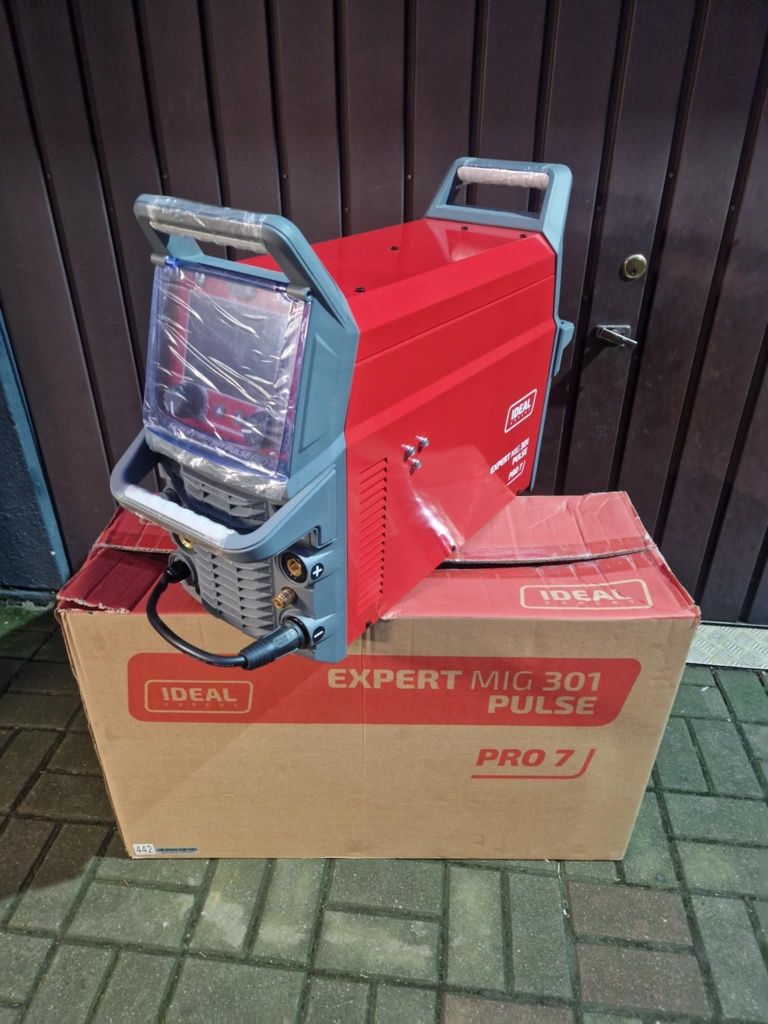 Migomat Ideal Expert Mig 301 Pulse Pro 7 300A Dual Puls Dotykowy
