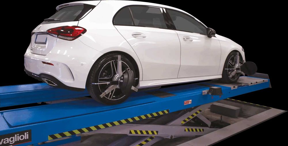 Nowe urządzenie geometria kół zbieżność Ravaglioli 3D TD3200SP3 szafka