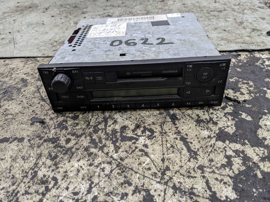 VW Volkswagen Radio Kasetowe Oryginalne Gamma V KOD