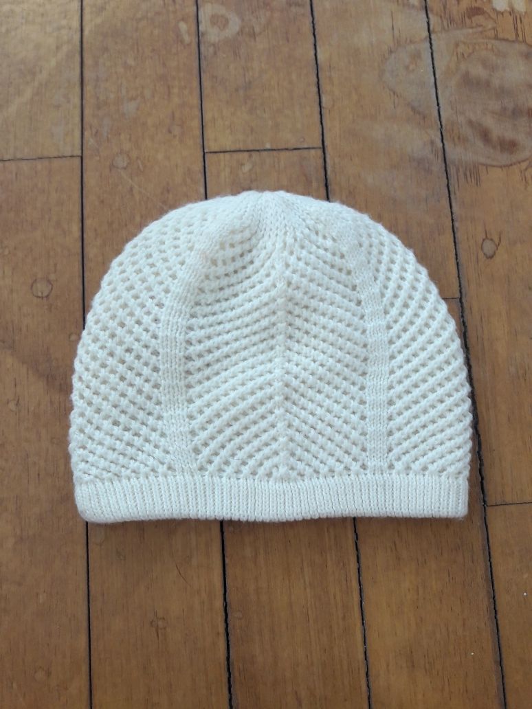 Gorro branco - Bebé