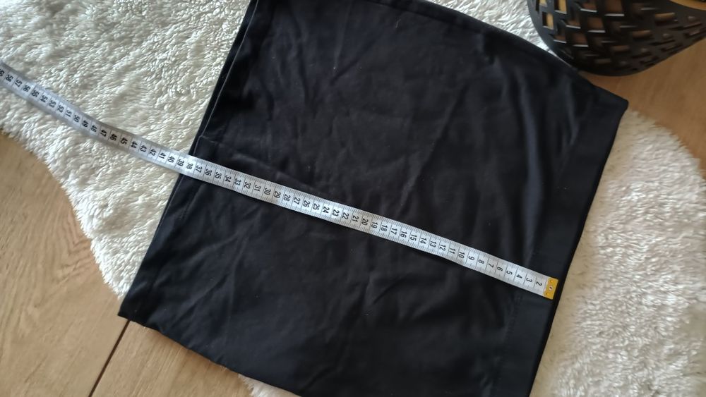 Czarna spódnica mini krótka spódniczka