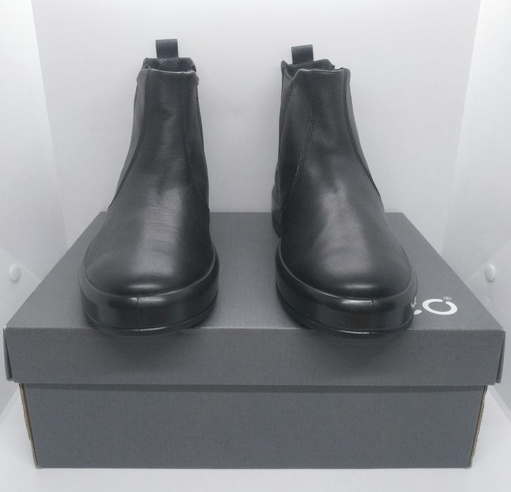 Кожаные EU36 ботинки челси Ecco оригинал