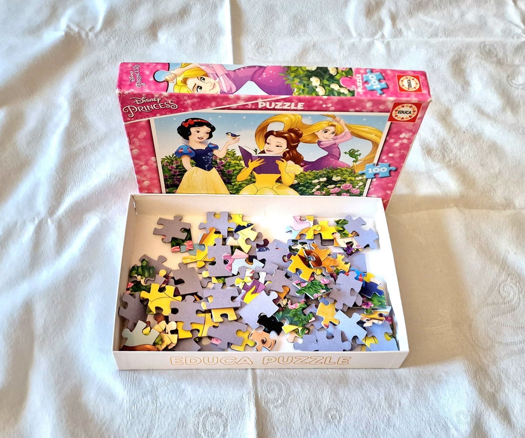 Educa puzzle 100 peças.  Princesas Disney